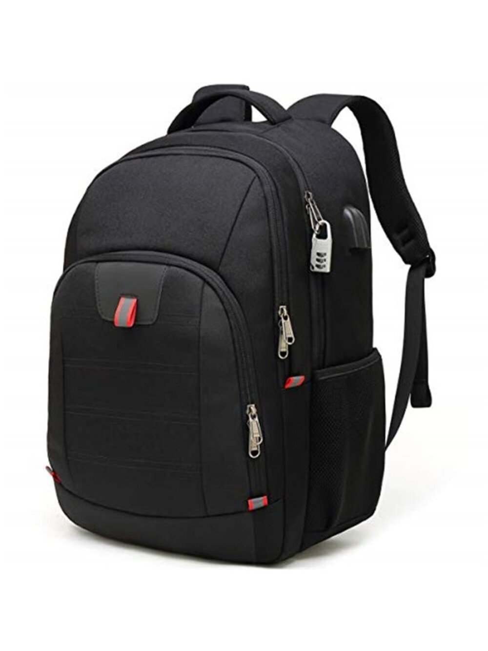 Anti Theft Laptop Backpack Men Women USB Charging Travel Business Bag 17.3 Inch